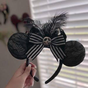 Jack Skellington Minnie ears